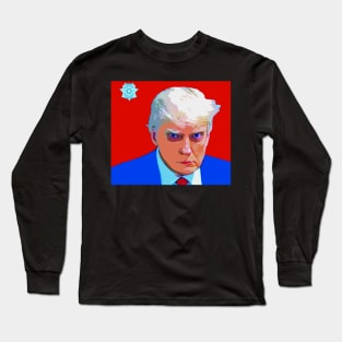 trump mugshot Long Sleeve T-Shirt